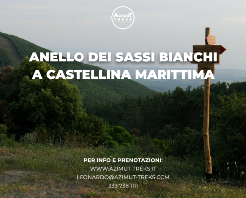 Anello dei Sassi Bianchi a Castellina Marittima